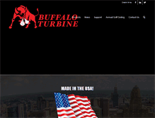 Tablet Screenshot of buffaloturbine.com